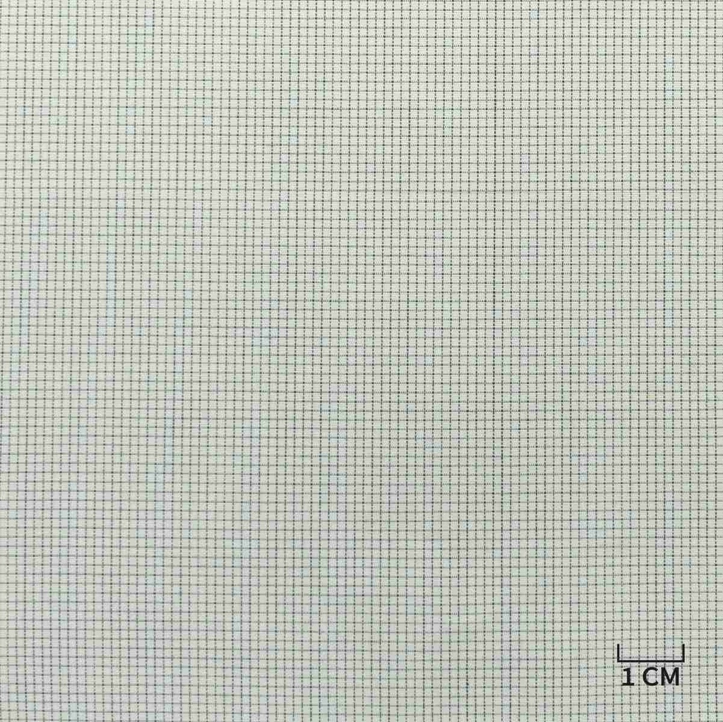 WHITE, GREEN CHECKS