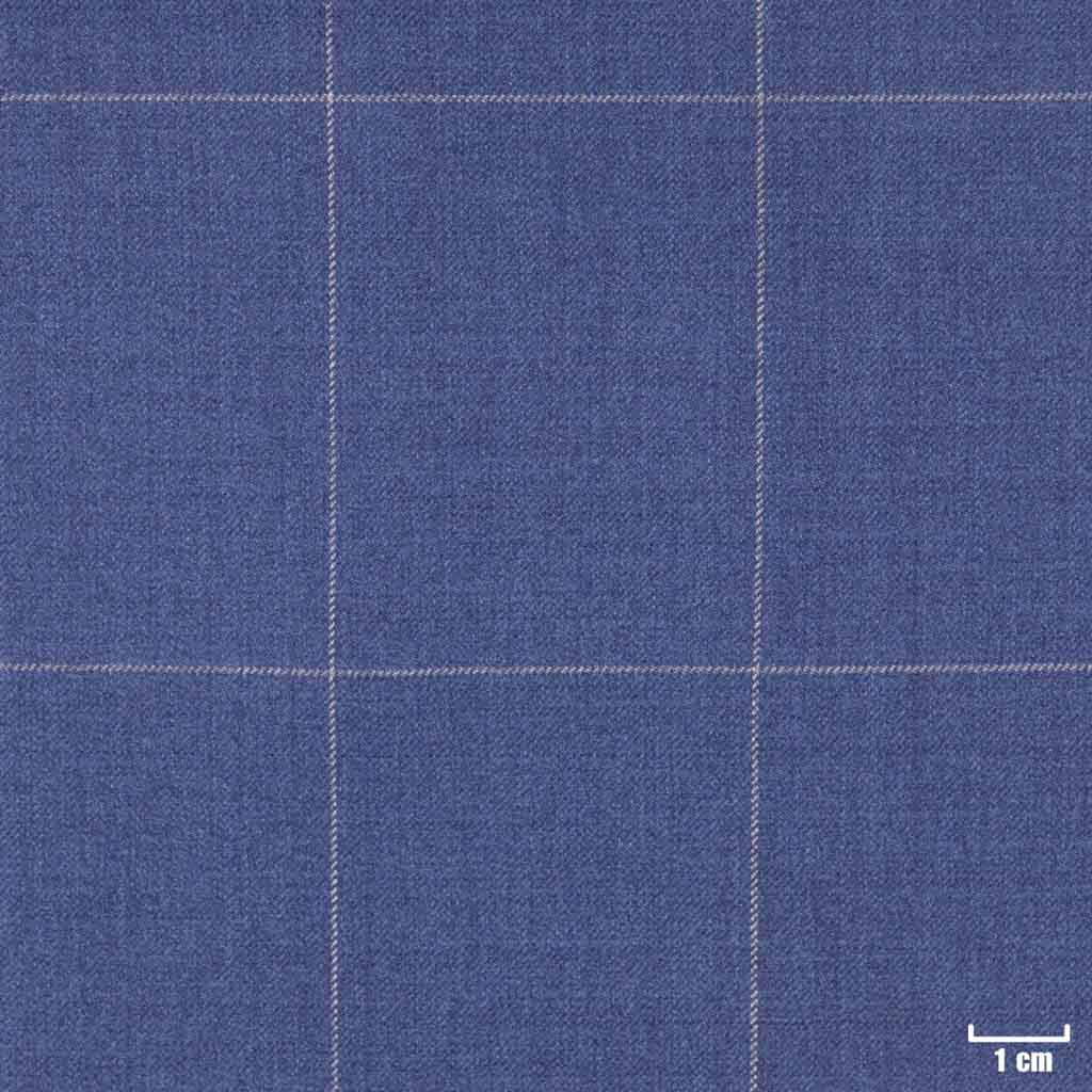 BLUE, BIG WHITE CHECKS