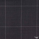 DARK GREY, BIG WHITE CHECKS