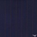 MEDIUM BLUE, BROWN STRIPES