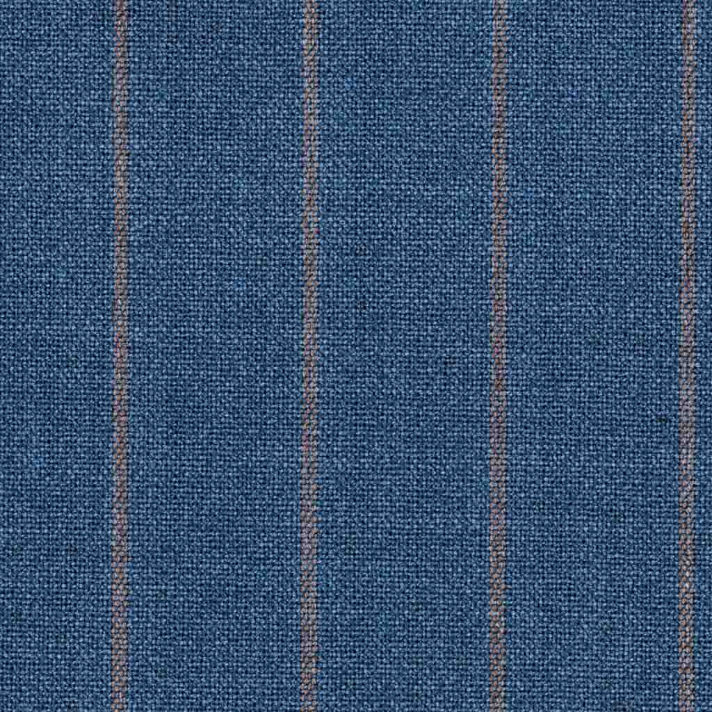 BLUE, BROWN STRIPES (4 PLY) (DR# 18031)