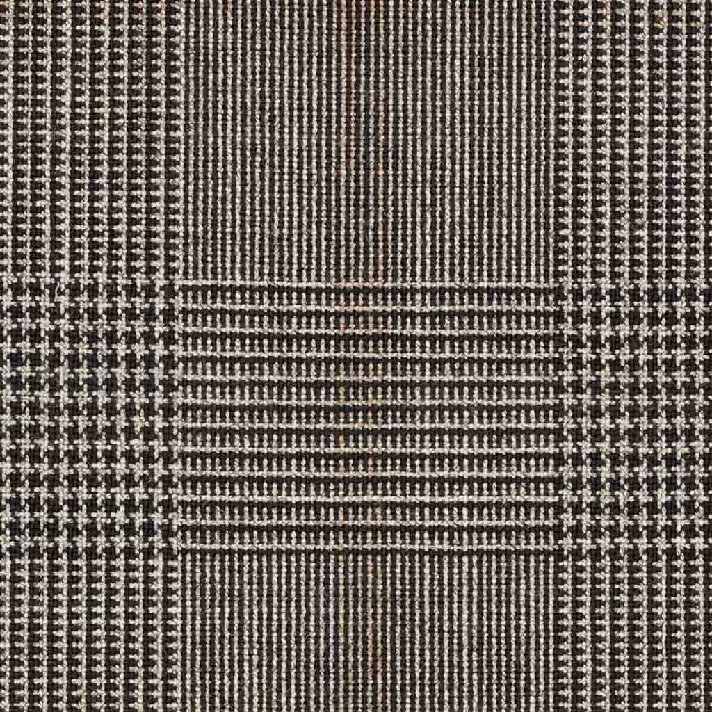 GREY, BROWN CHECKS (4 PLY) (DR# 18034)