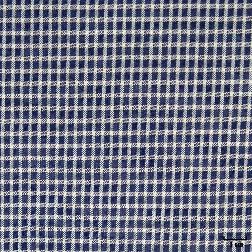 DARK BLUE, SMALL CHECKS