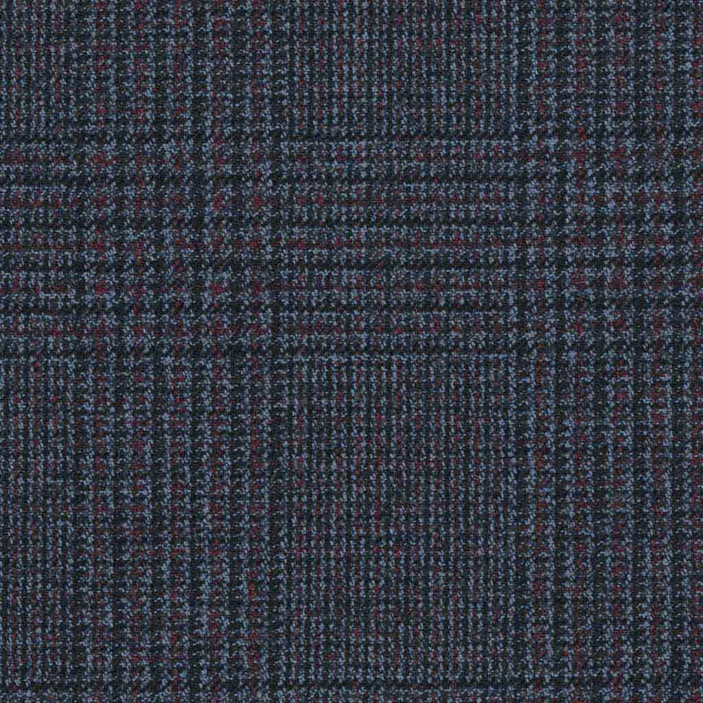 DARK BLUE, CHECKS