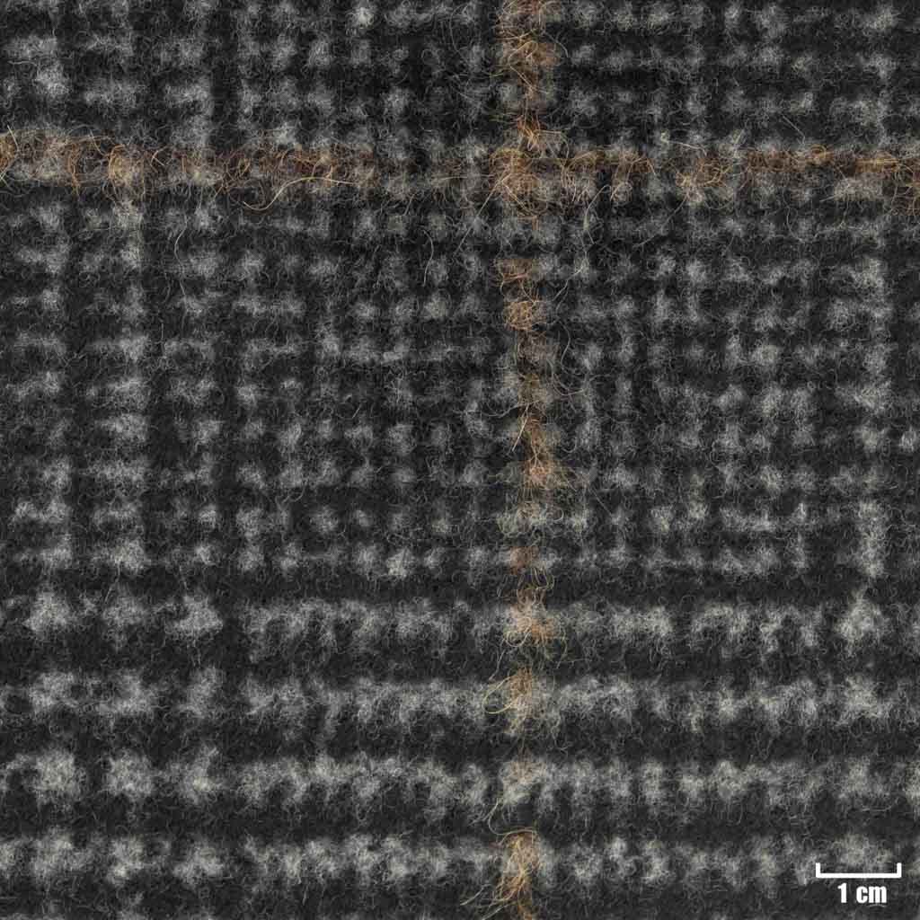 CHARCOAL, BIG KHAKI CHECKS