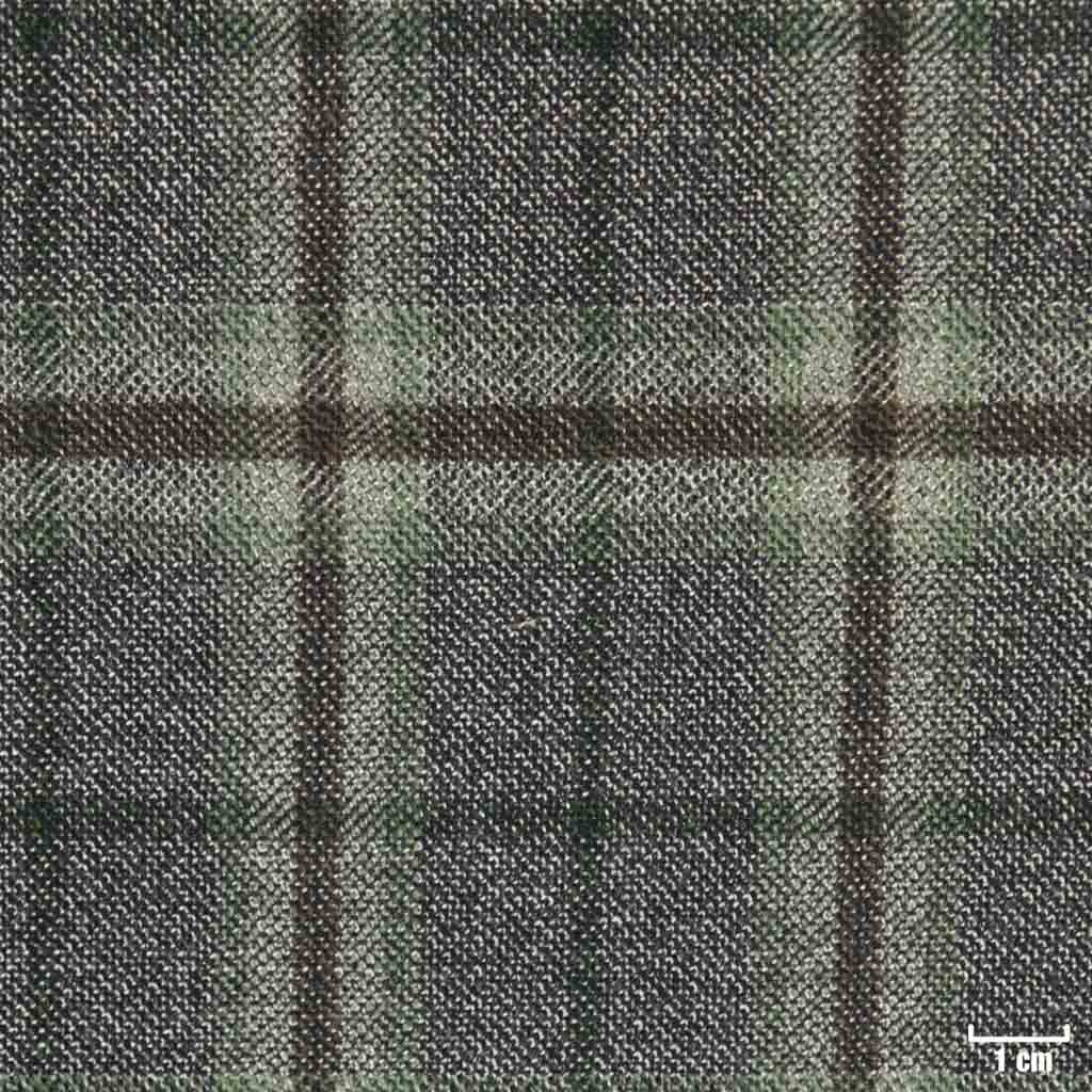 GREEN, BROWN CHECKS