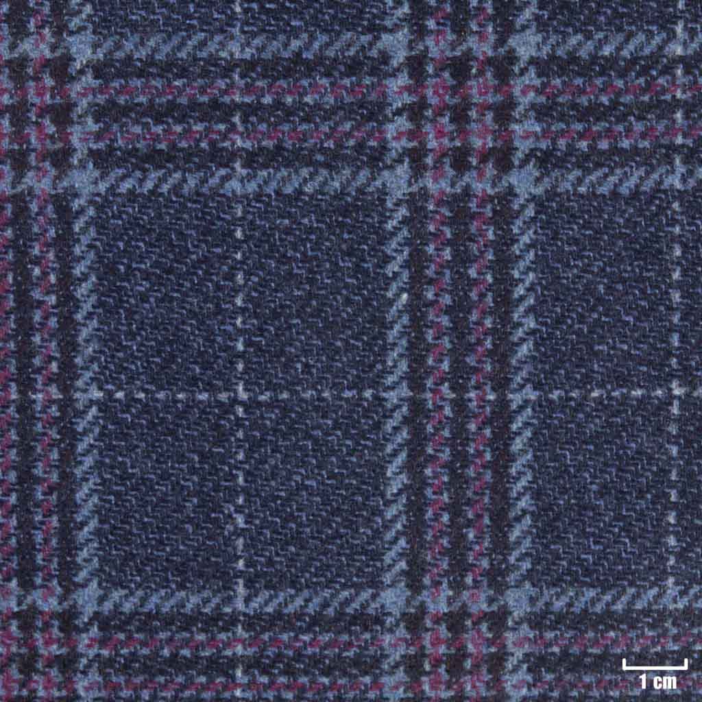 BLUE, PURPLE CHECKS