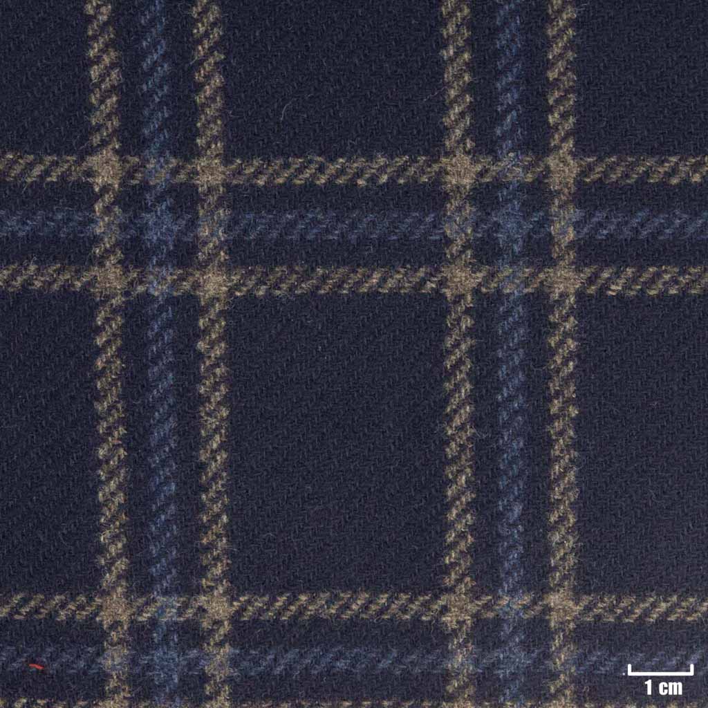 BLUE, KHAKI CHECKS