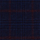 BLUE, BROWN CHECKS