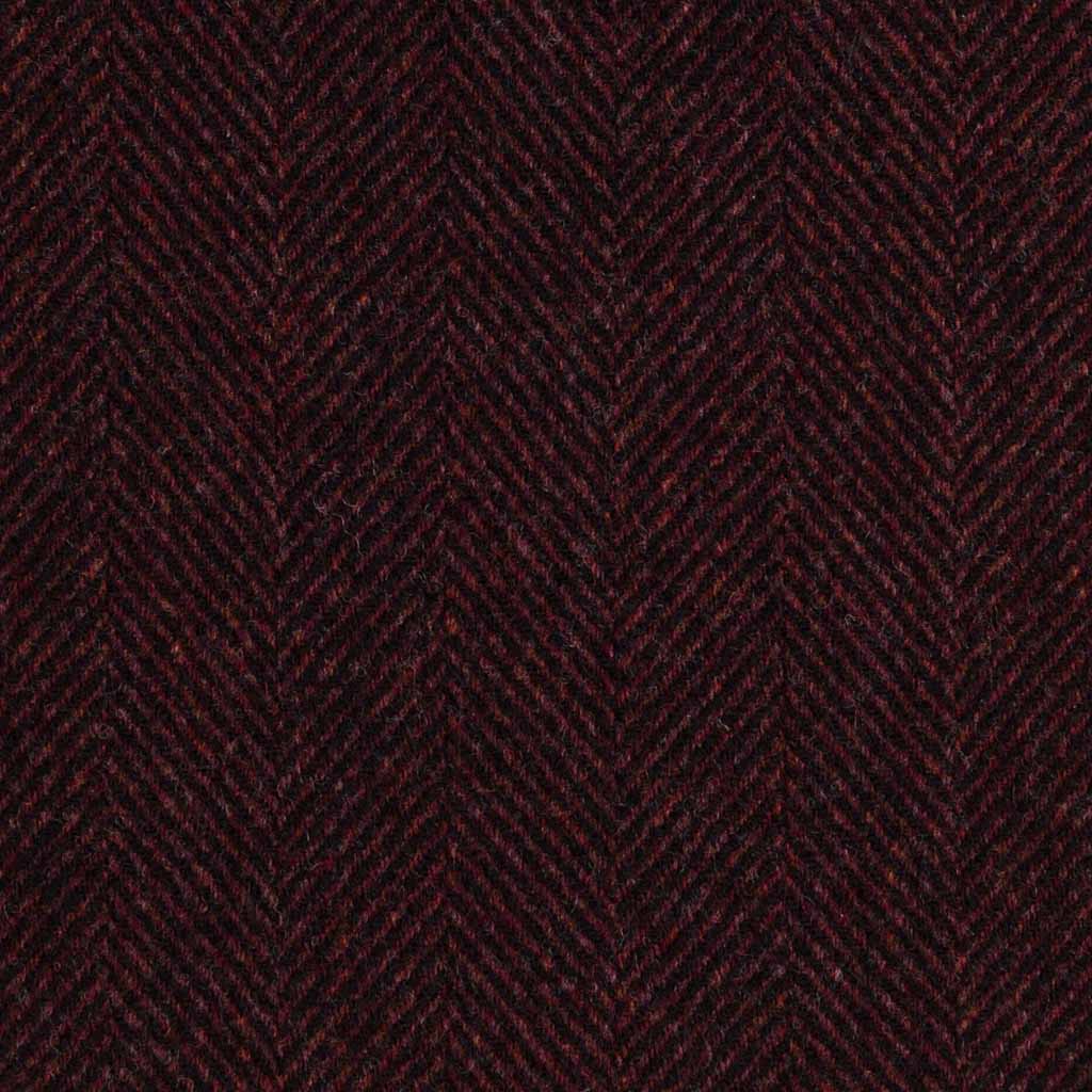 BURGUNDY, HERRINGBONE