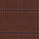 BROWN, BLUE CHECKS