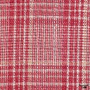 BURGUNDY, WHITE/ORANGE CHECKS