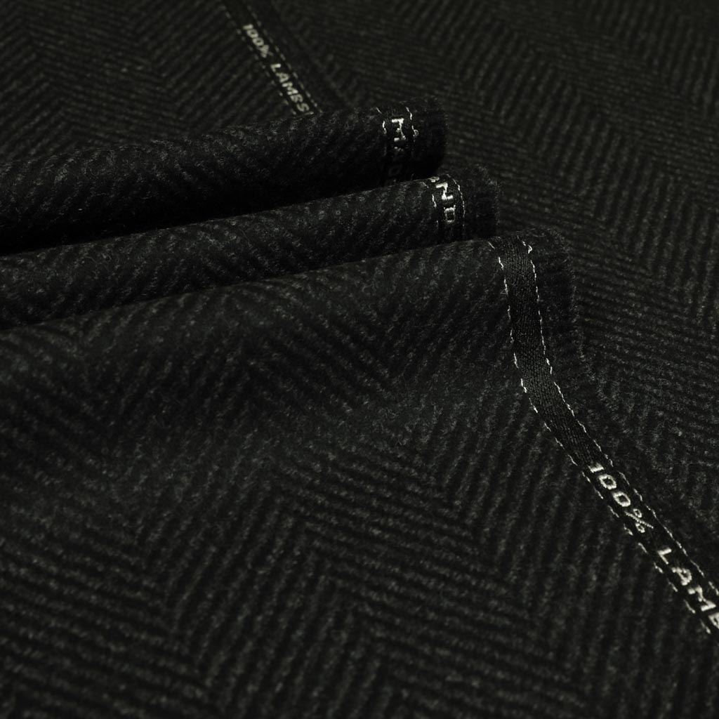 CHARCOAL, HERRINGBONE