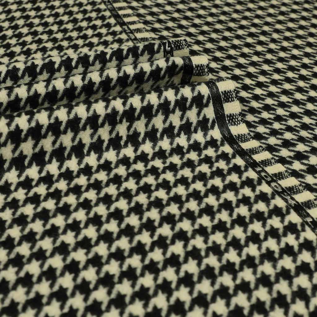 OFF WHITE, BLACK HOUNDSTOOTH