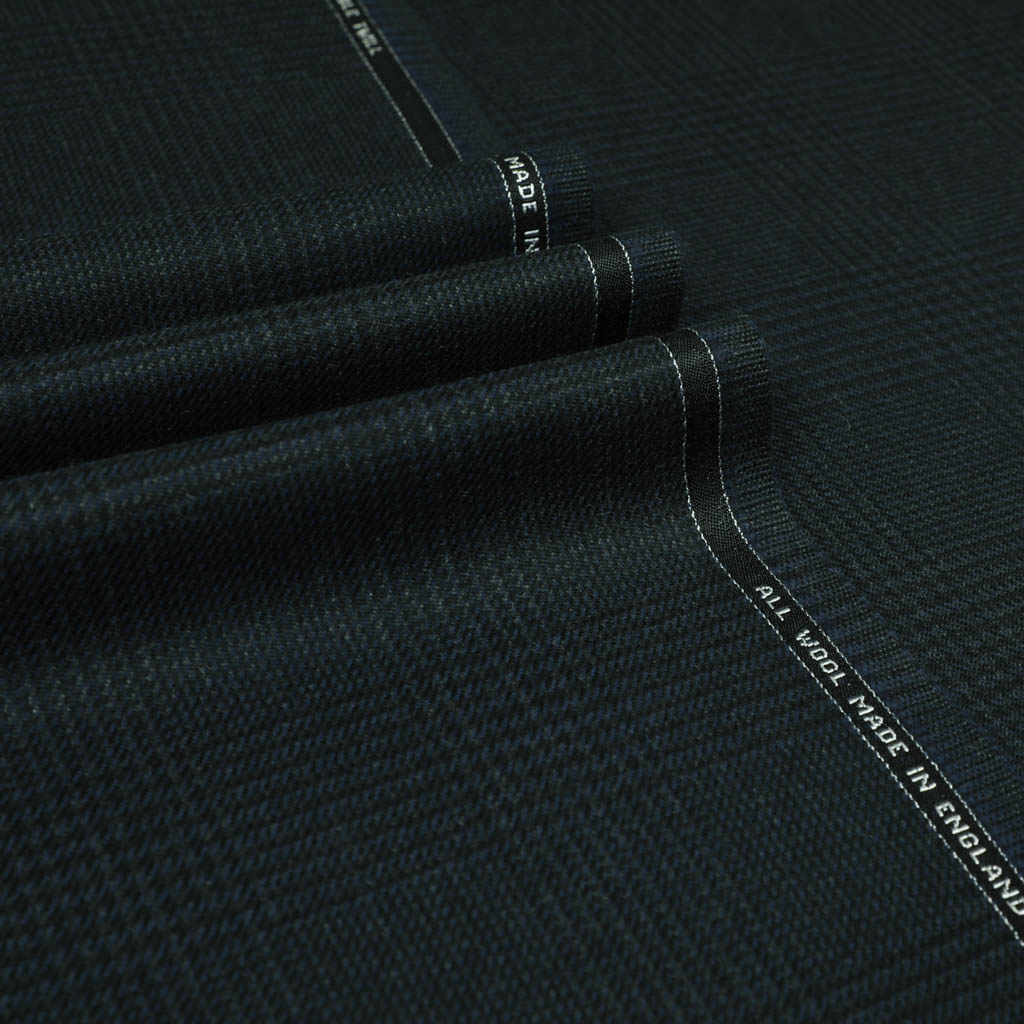 DARK BLUE, BIG CHECKS