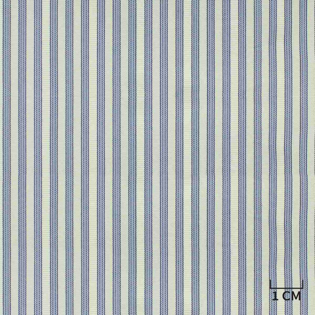 OFF WHITE, BLUE STRIPE
