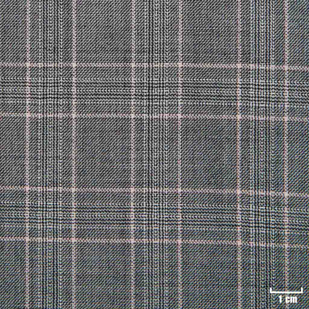 LIGHT GREY, PINK CHECKS