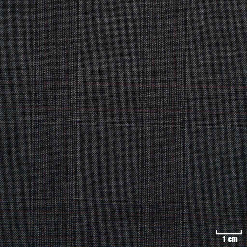 DARK GREY, RED CHECKS