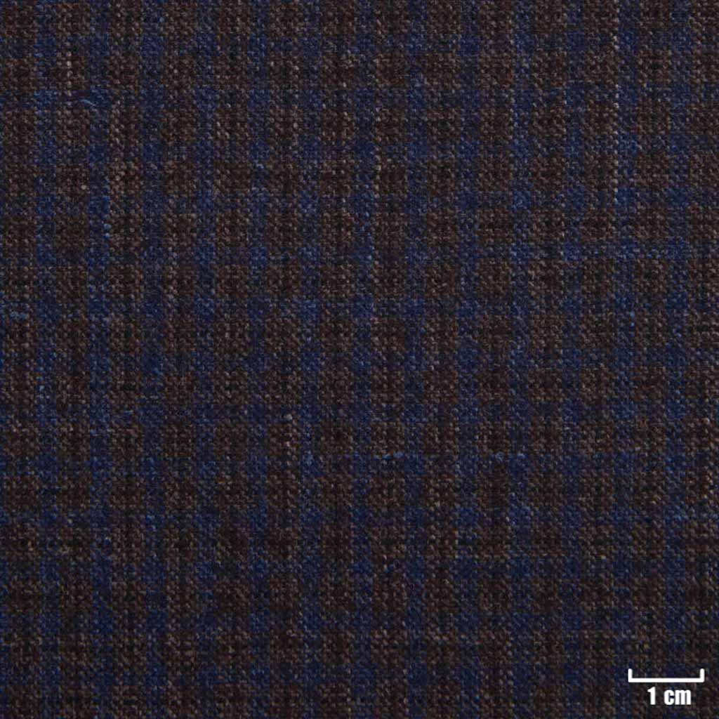 BROWN, SMALL PURPLE CHECKS