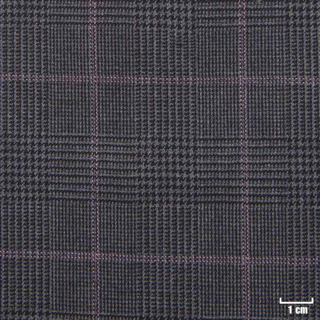 GREY, PINK CHECKS