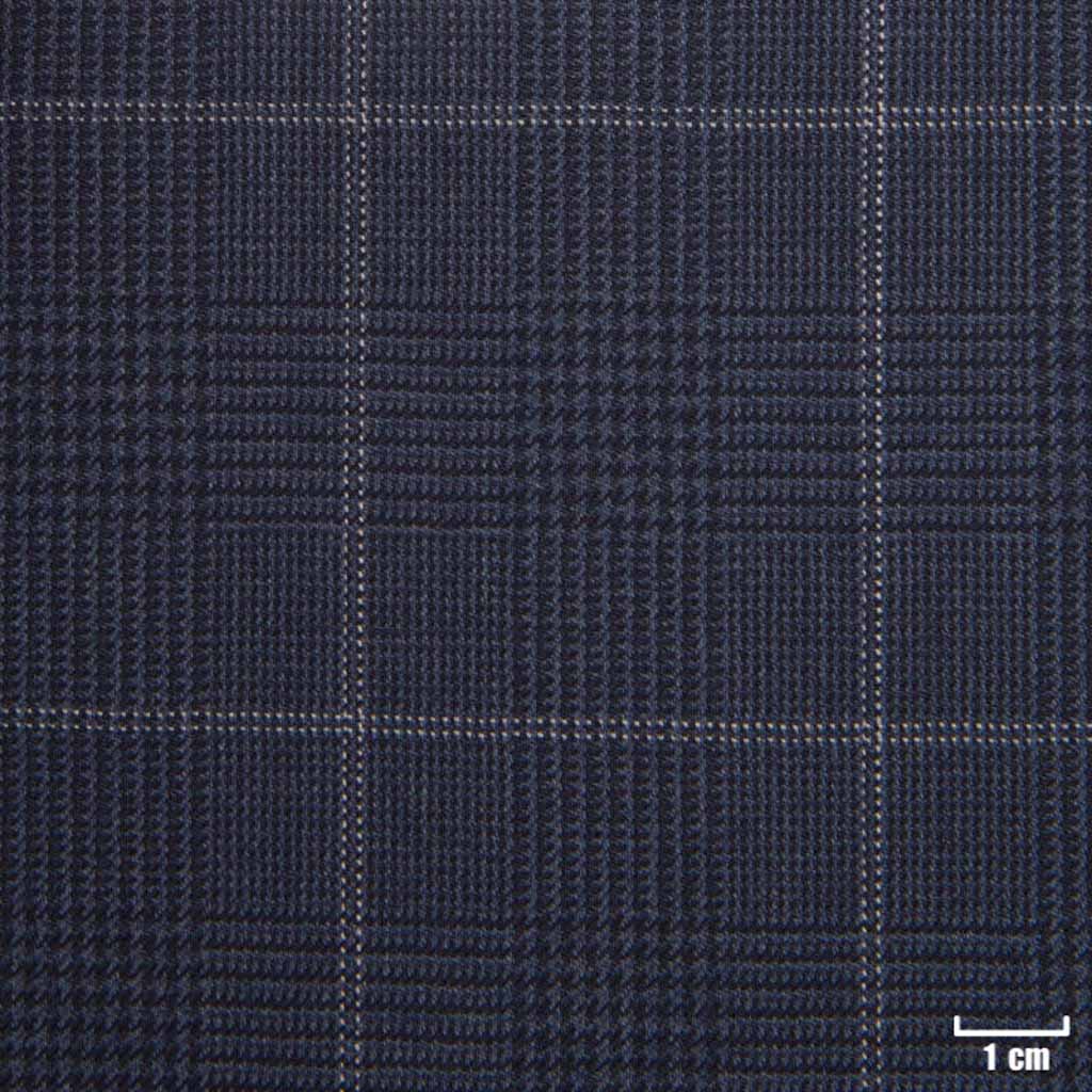 BLUE, OFF WHITE CHECKS