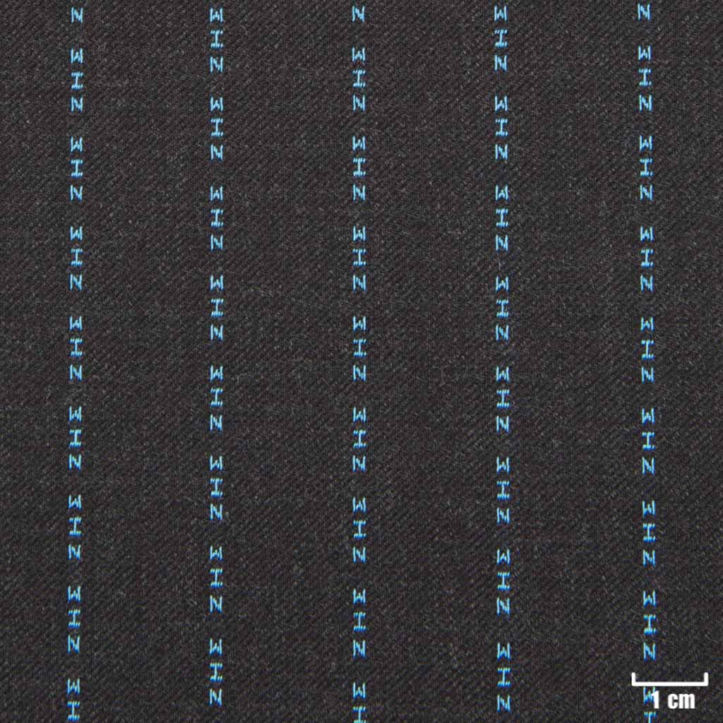 CHARCOAL, BLUE "WIN" STRIPES