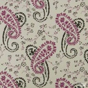 SILVER, BLACK/PURPLE FLOWER