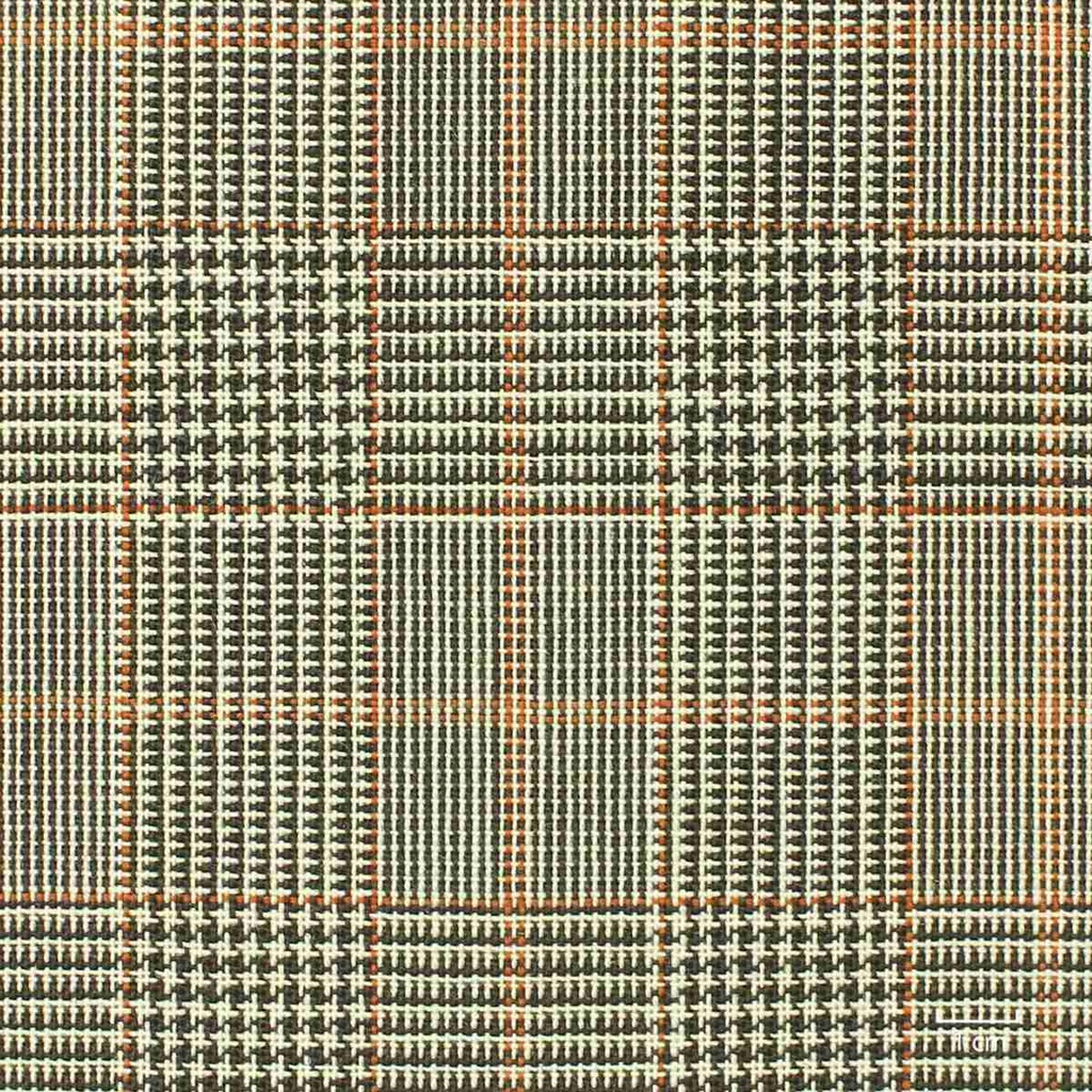 GREY, BROWN CHECKS