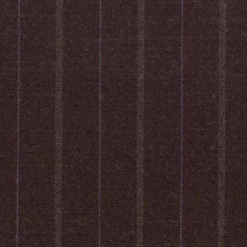 DARK BROWN, GREY/BLUE STRIPES (DR# 68026)