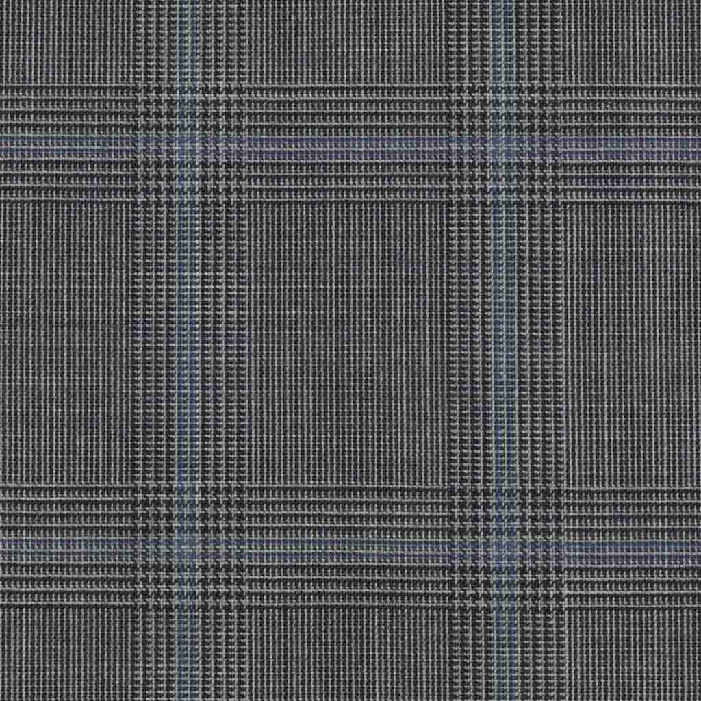 GREY, BLUE CHECKS (DR# 19009)