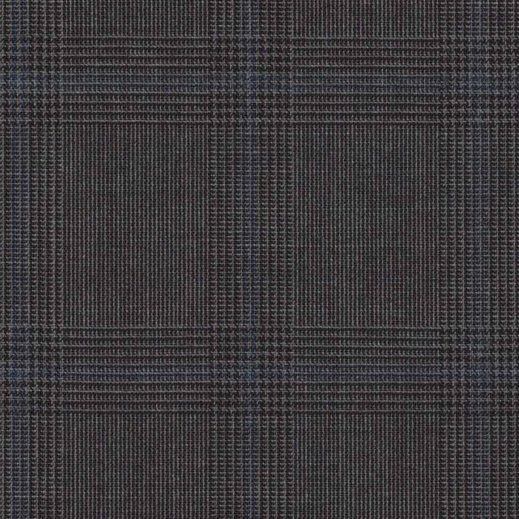 DARK GREY, BLUE CHECKS (DR# 19010)