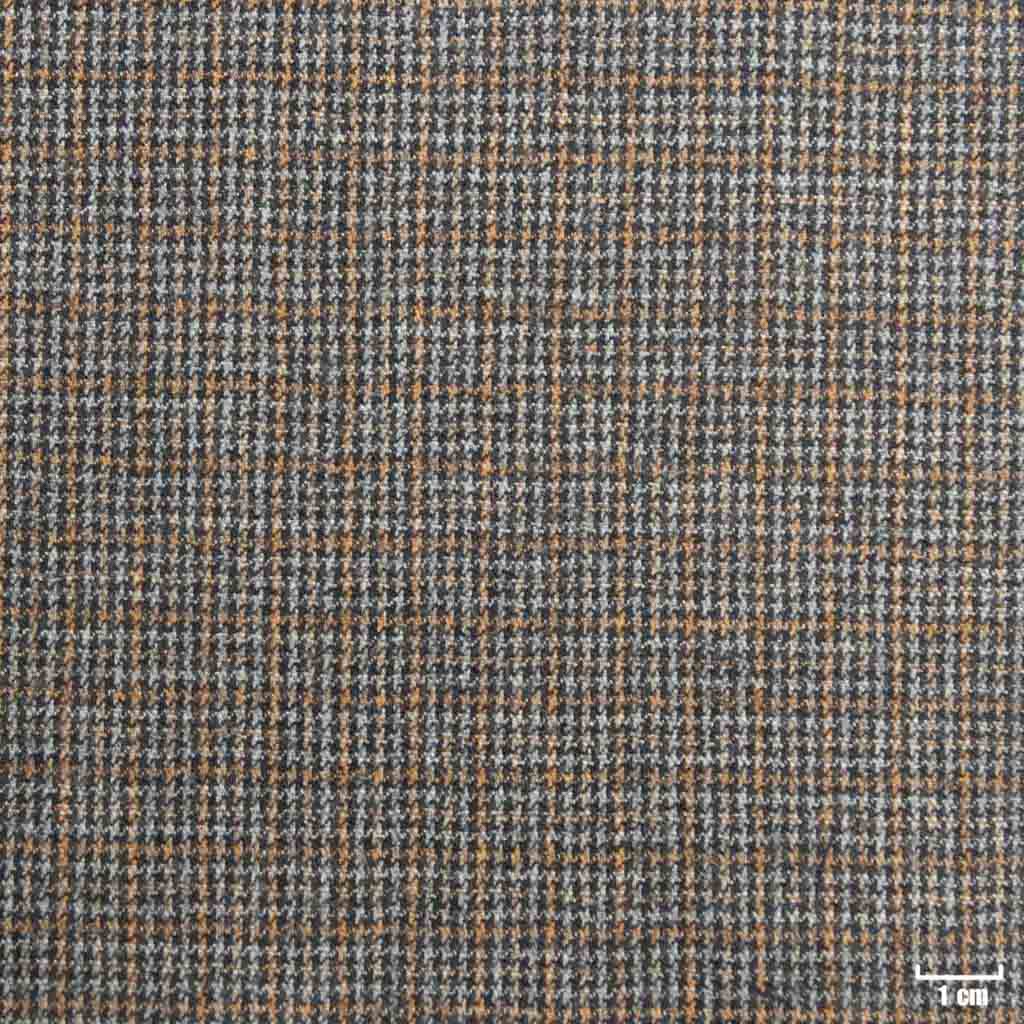 GREY, ORANGE CHECKS