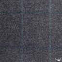 CHARCOAL, BLUE CHECKS
