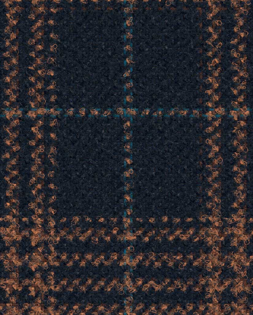 DARK BLUE, CHECKS