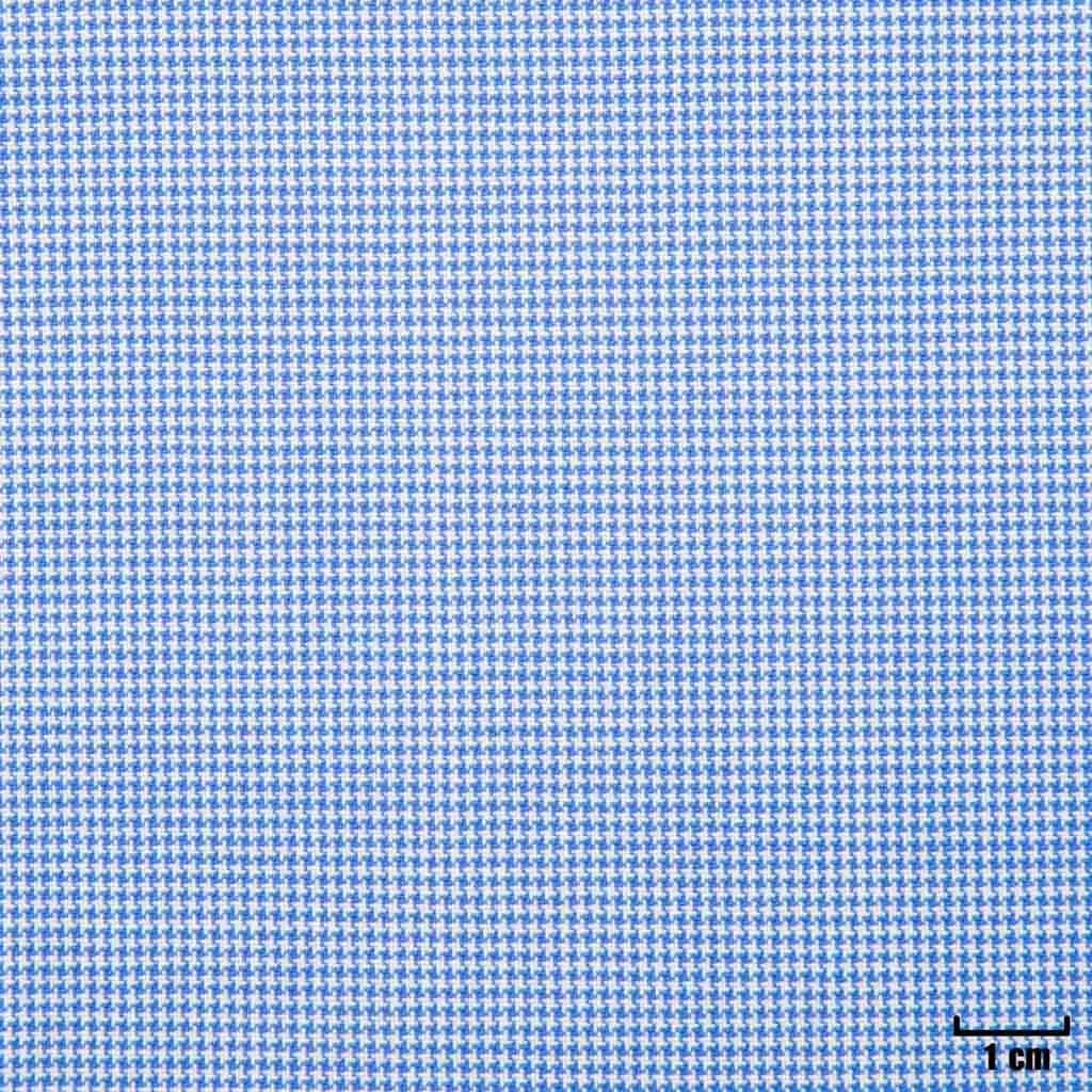 LIGHT BLUE, WHITE HOUNDSTOOTH