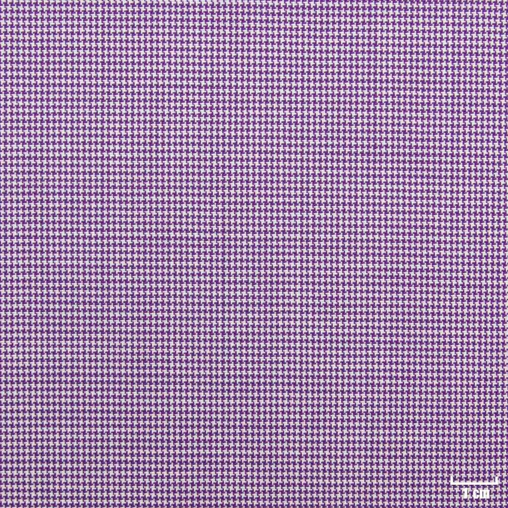 WHITE, PURPLE HOUNDSTOOTH