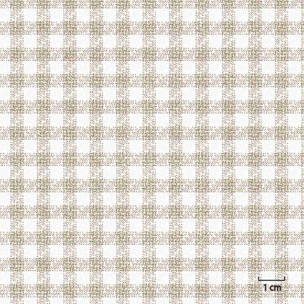 BEIGE, SMALL CHECKS