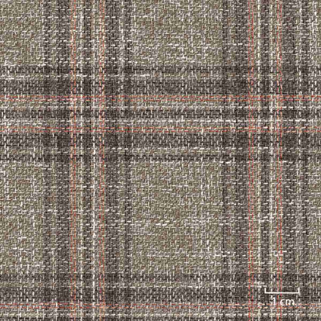 KHAKI, BIG RED CHECKS