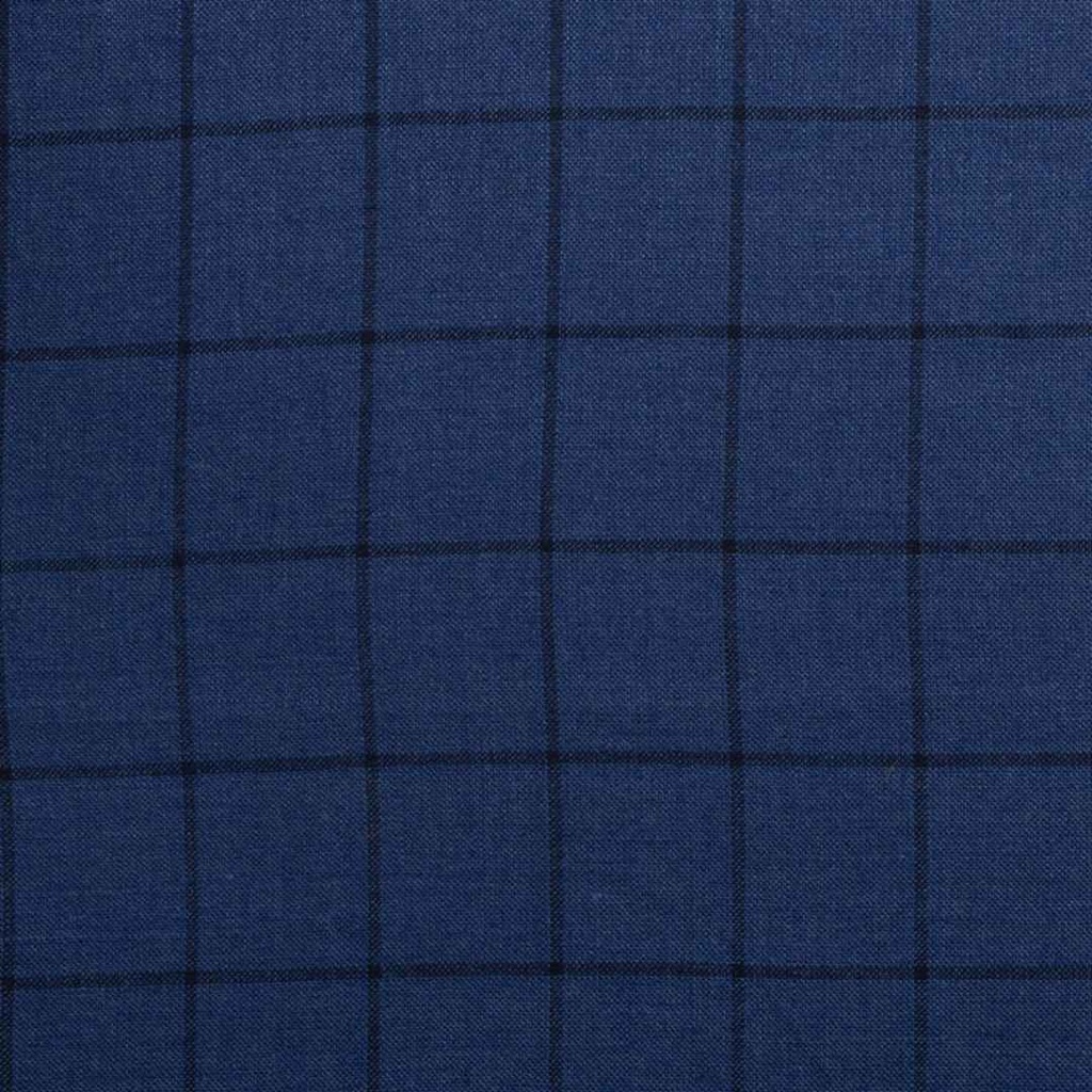 BLUE, DARK BLUE CHECKS