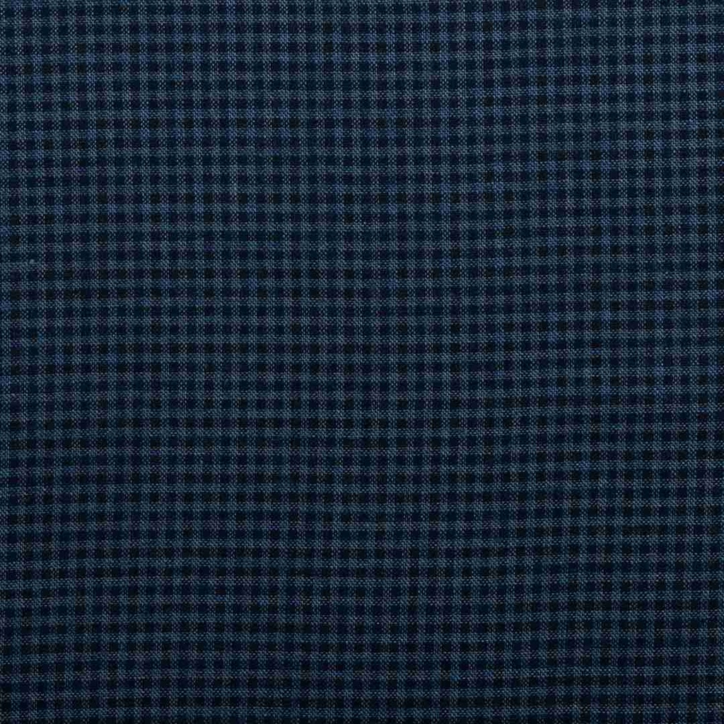 DARK BLUE &amp; BLUE SMALL CHECKS