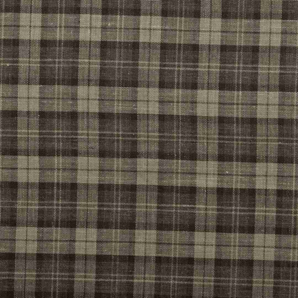 BROWN, DARK BROWN CHECKS