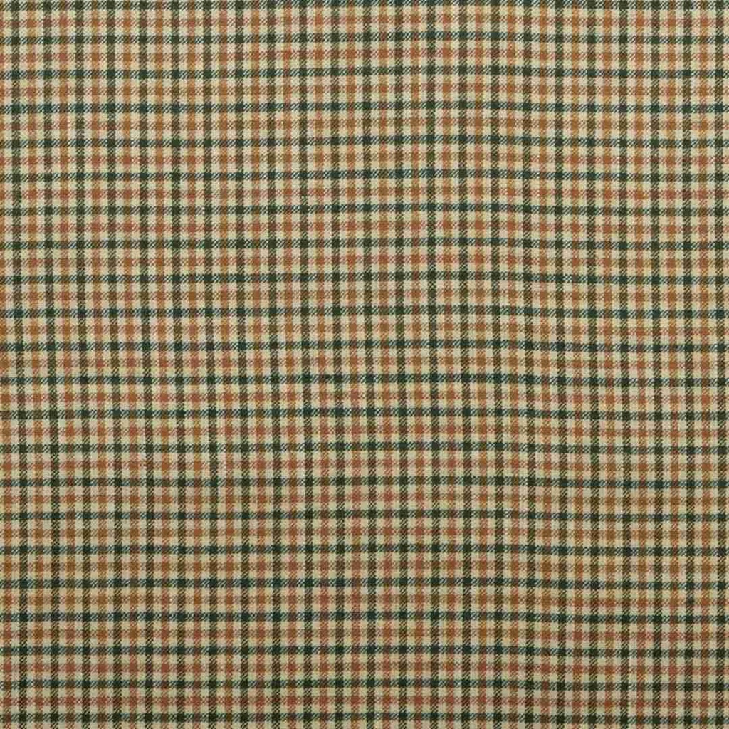BEIGE, ORANGE &amp; GREEN CHECKS