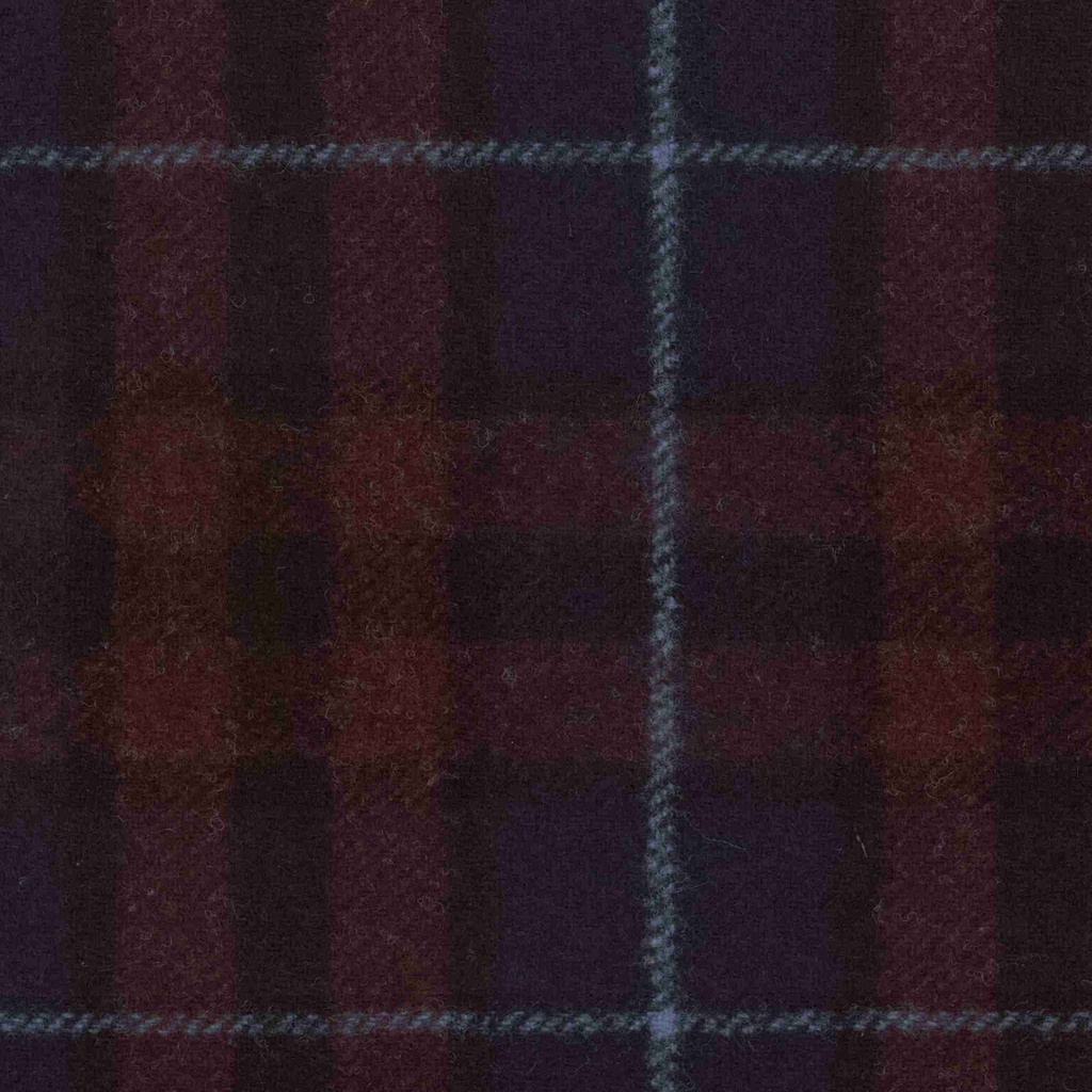 DARK BLUE/BURGUNDY, BLUE CHECKS (DR# 70118)