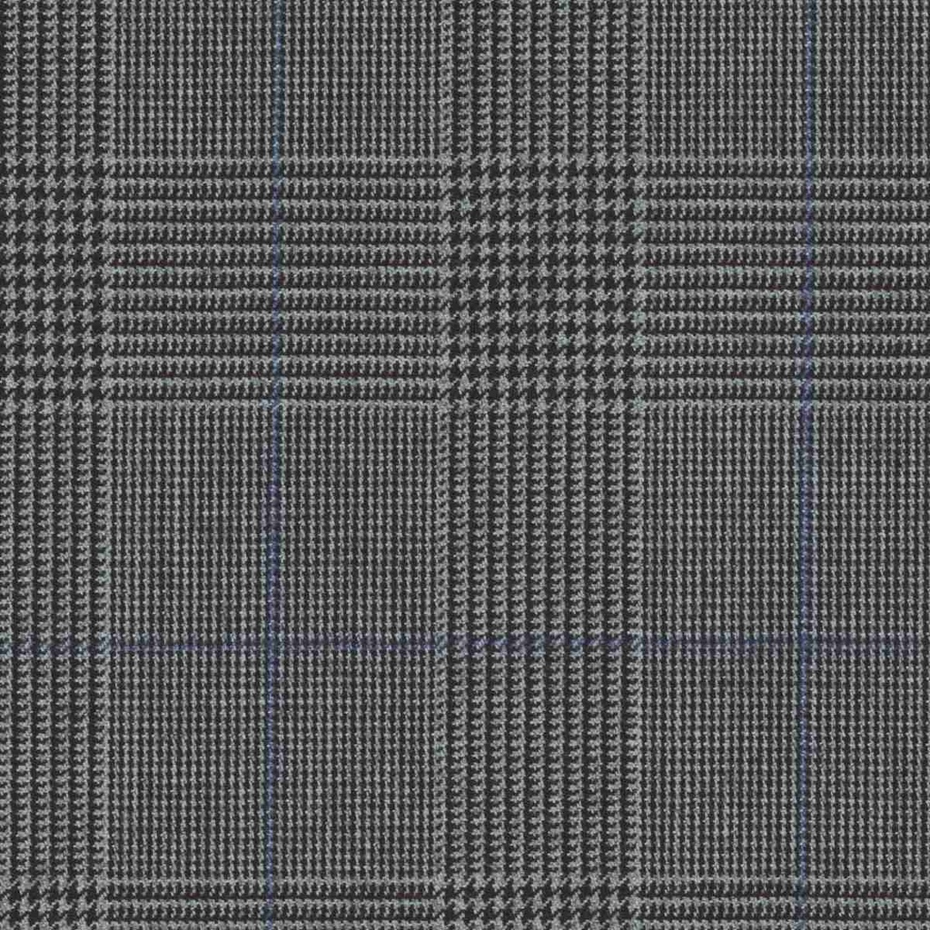 GREY, BLUE CHECKS (DR# 61016)