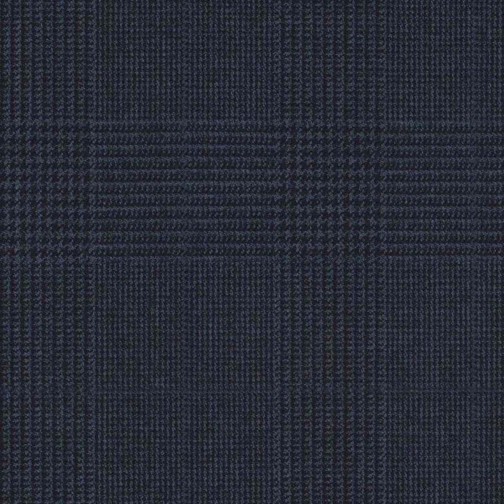 DARK BLUE, GREEN CHECKS (DR# 61018)