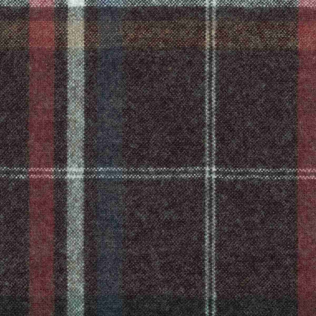 BROWN, RED, GREEN, OFF WHITE CHECKS (DR# 90305)