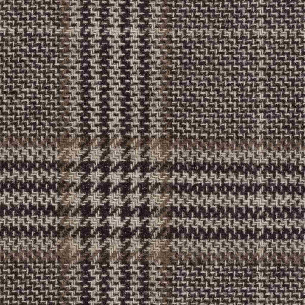 BLACK,BEIGE, BROWN CHECKS (DR# 90315)