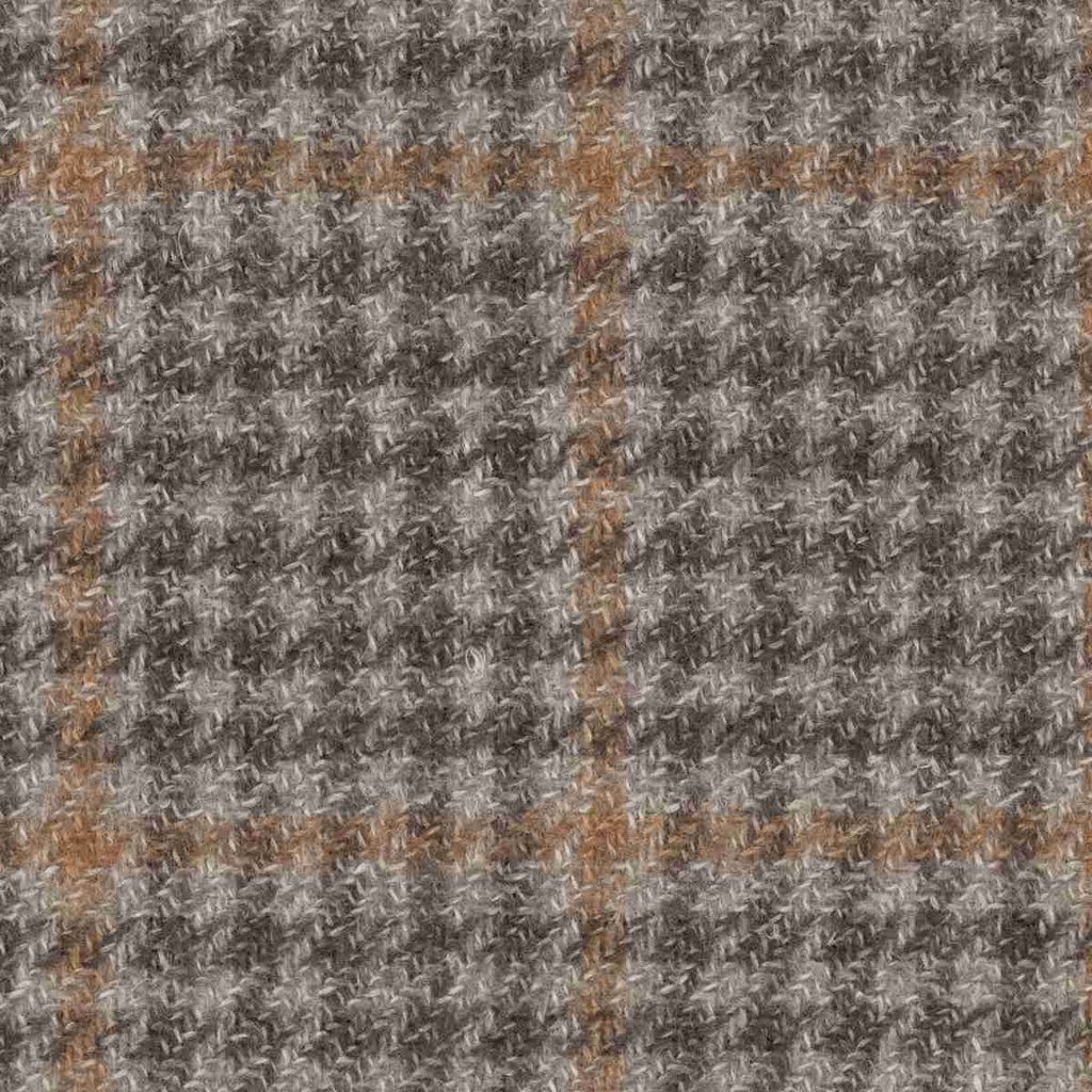 BROWN,ORANGE CHECKS (DR# 90317)