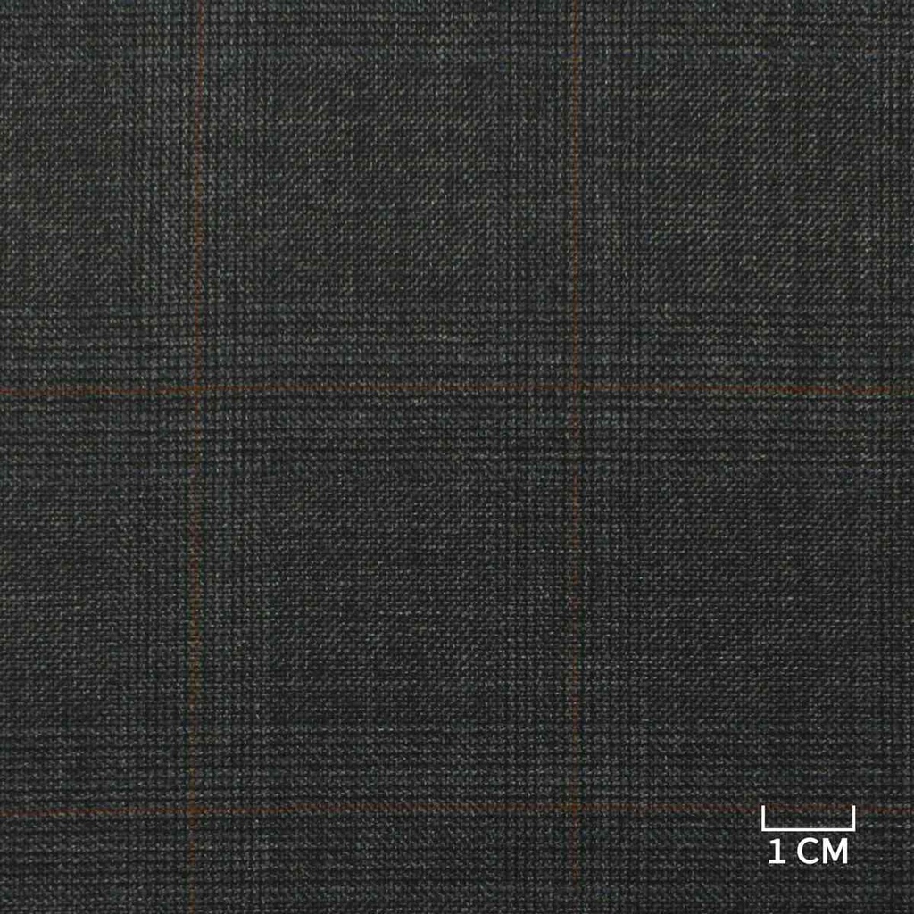 DARK GREY,ORANGE CHECKS