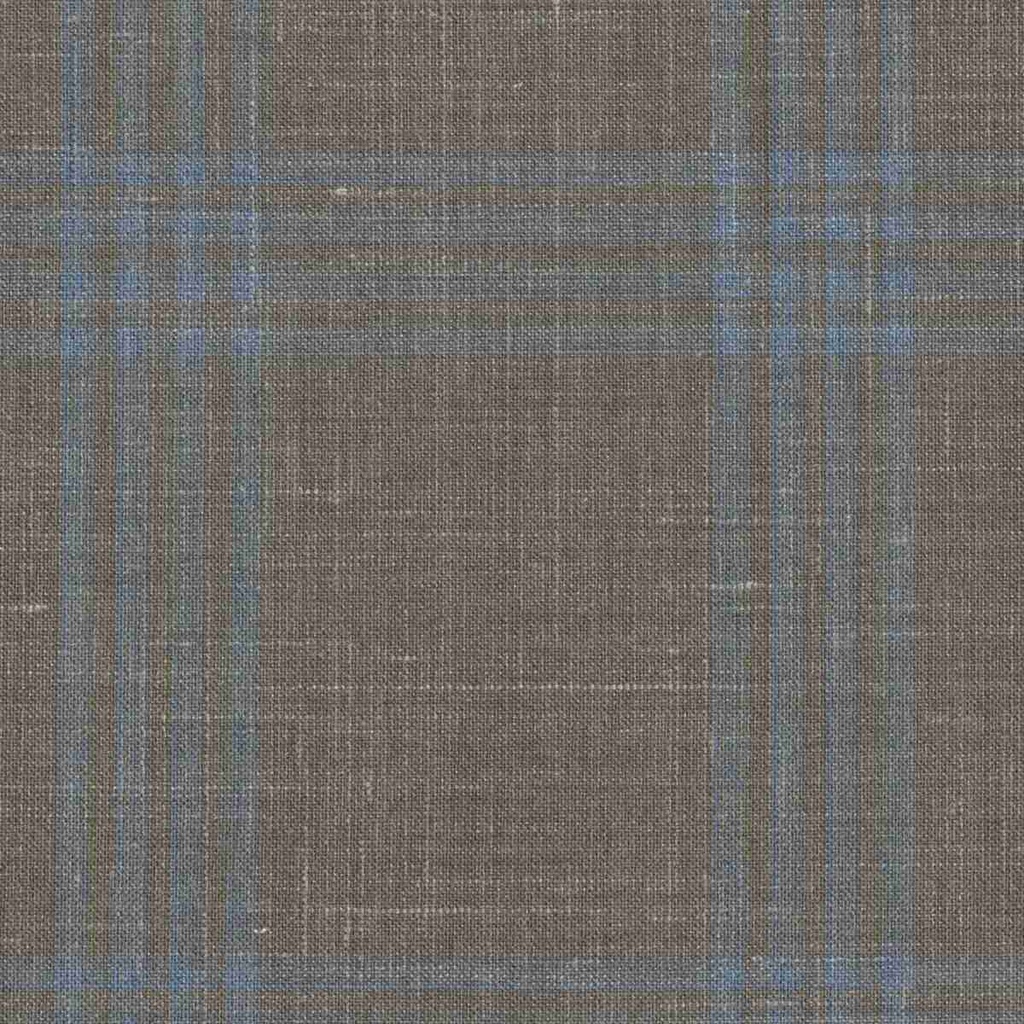 BROWN, BIG BLUE CHECKS (DR# 50401)